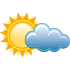 Rano mgła, później częściowe zachmurzenie. Temperatura 5/11 °C.